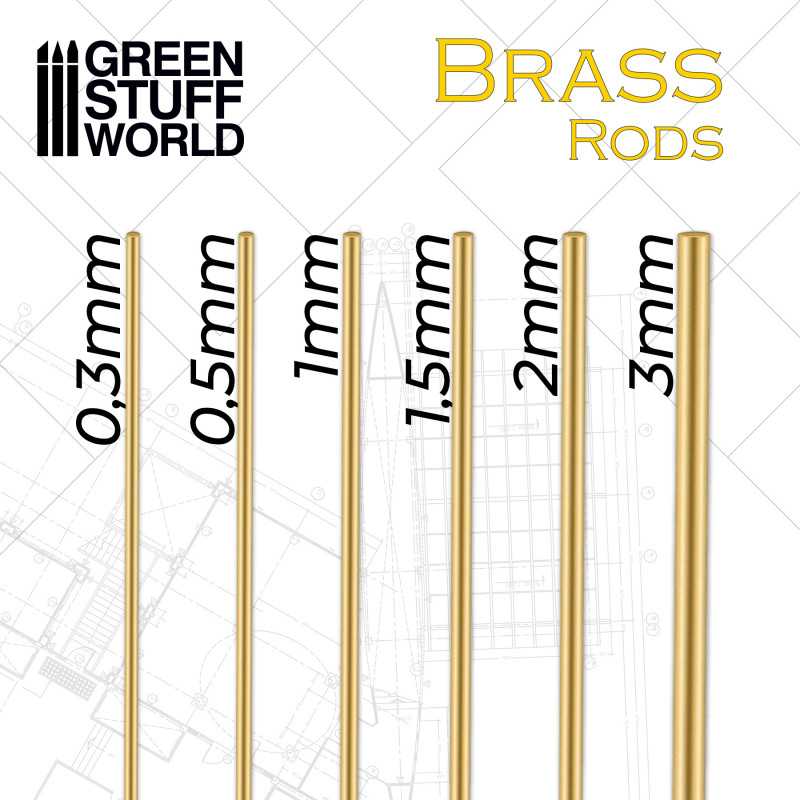 Green Stuff World - Pinning Brass Rods