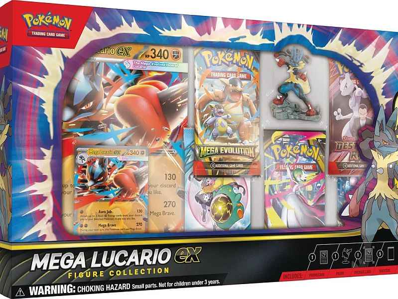 Pokémon - Figure Mega Lucario EX
