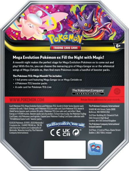 Pokémon - Summer Tin - Mega Clefable ex