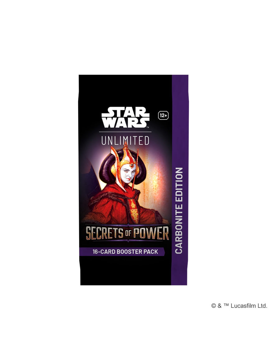 Star Wars: Unlimited - Secrets of Power - Carbonite Booster Pack Manatorsk Star Wars: Unlimited - Secrets of Power - Carbonite Booster Pack Manatorsk