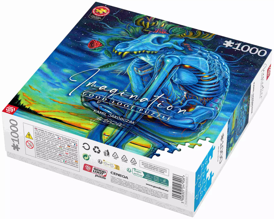 Good Loot - Imagination Puzzle - 1000 - Kamil Jakóbczak: White Wolf