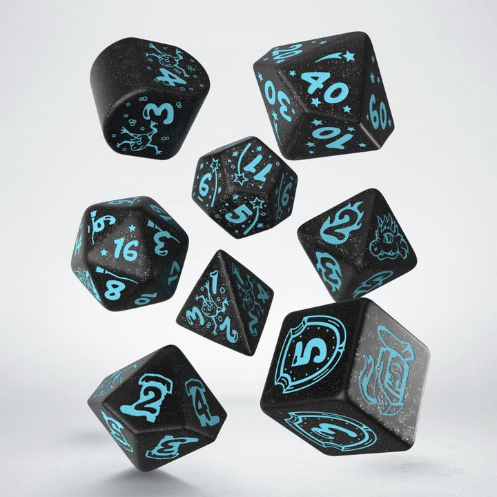 Q Workshop - Dice - RPG Set - My Very First Dice Set - 20 Years Anniversary Edition