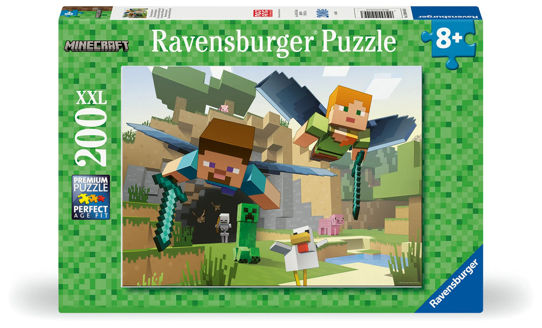 Ravensburger - Puzzle - 200 - Minecraft