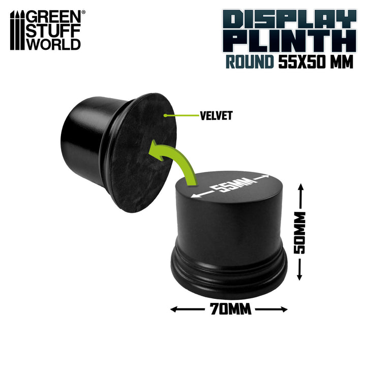 Green Stuff World - Round Block Plinth - 5.5cm