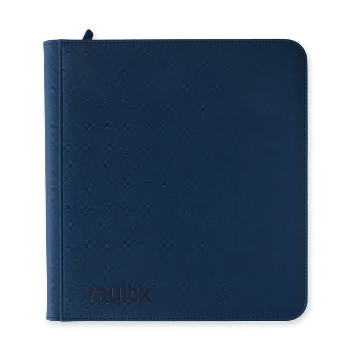 VaultX - 12-Pocket - Exo-Tec Zip Binder - Royal Blue