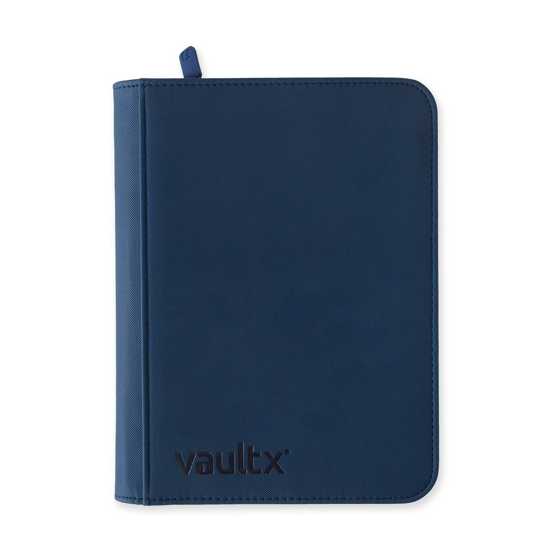 VaultX - 4-Pocket - Exo-Tec Zip Binder - Royal Blue