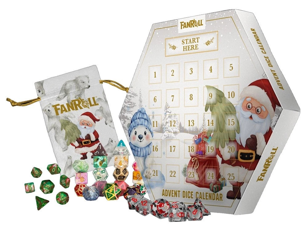 Metallic Dice Games - Advent Dice Calendar 2026