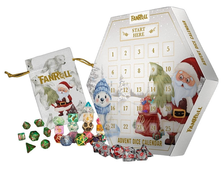 Metallic Dice Games - Advent Dice Calendar 2026