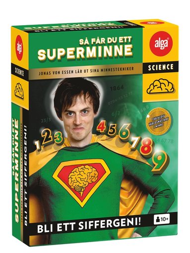 Jonas Von Essen - Så Får Du Ett Superminne - Bli Ett Siffergeni!