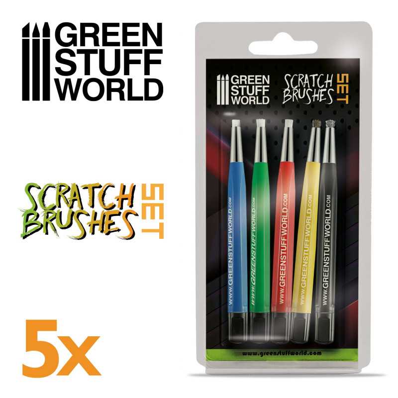 Green Stuff World - Scratch Brushes Set