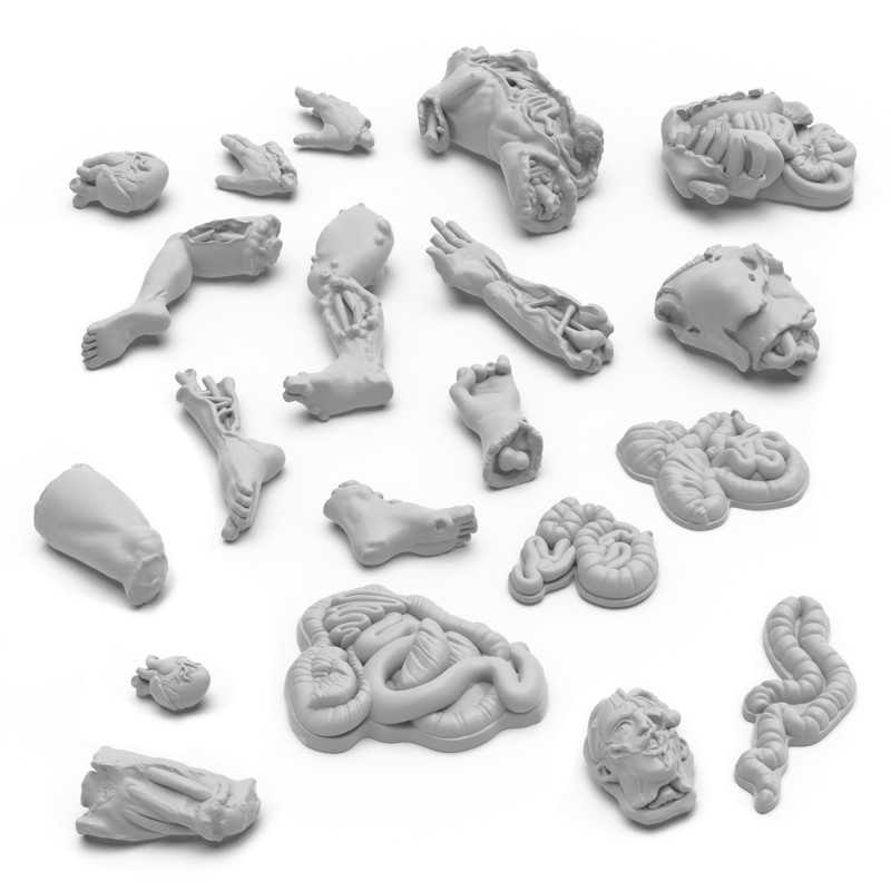 Green Stuff World - 30 Severed Body Parts