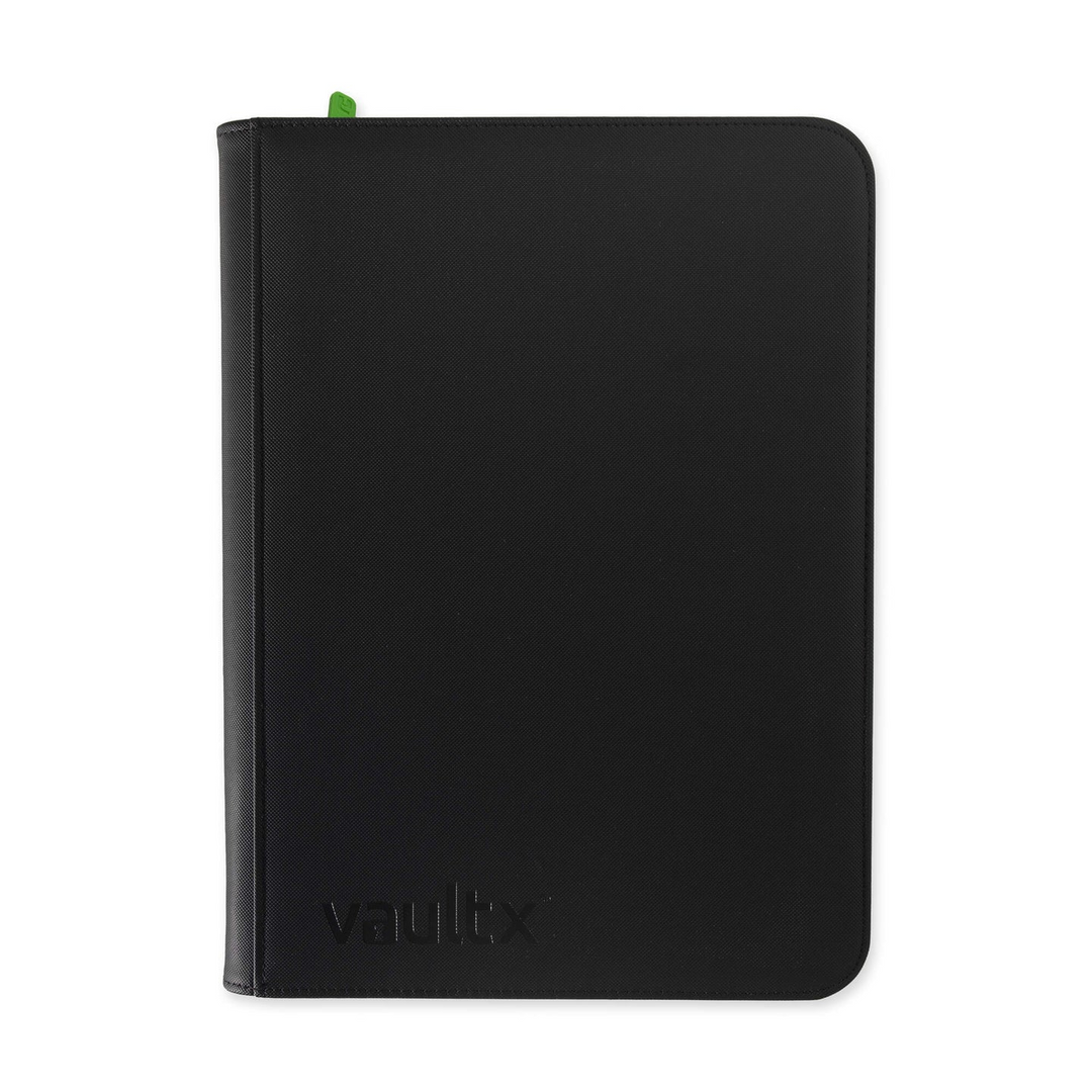 VaultX - 9-Pocket - Exo-Tec Zip Binder - Signature Black