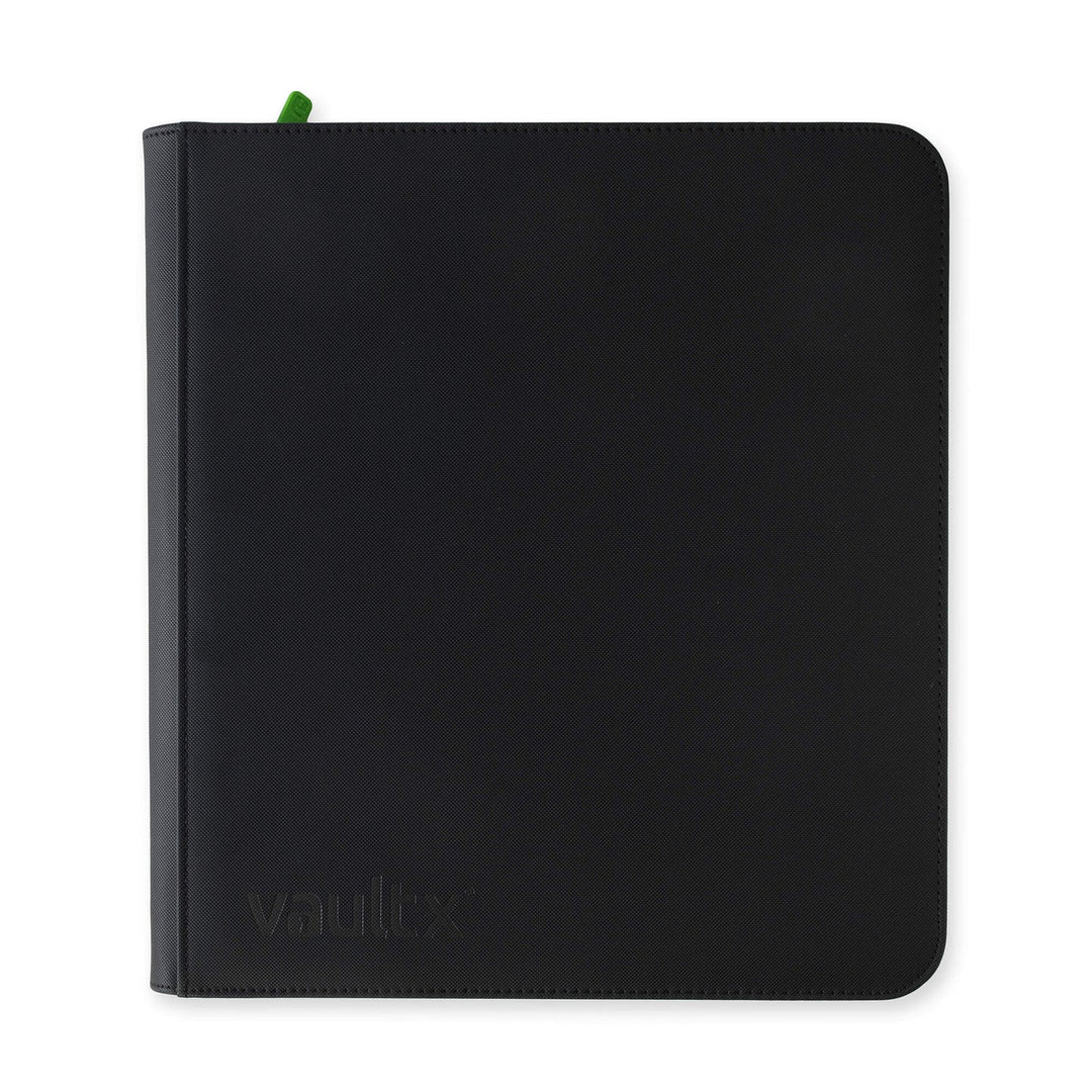 VaultX - 12-Pocket - Exo-Tec Zip Binder - Signature Black