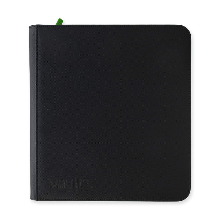 VaultX - 12-Pocket - Exo-Tec Zip Binder - Signature Black