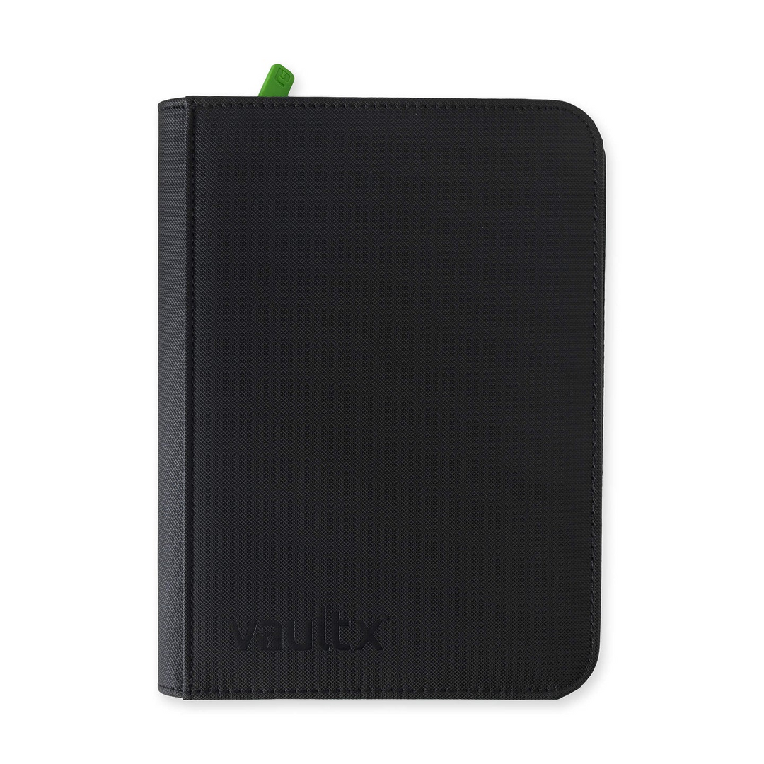 VaultX - 4-Pocket - Exo-Tec Zip Binder - Signature Black