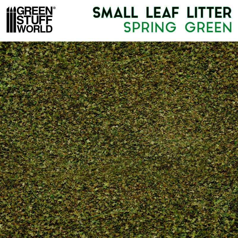 Small Leaf Litter - Spring Green