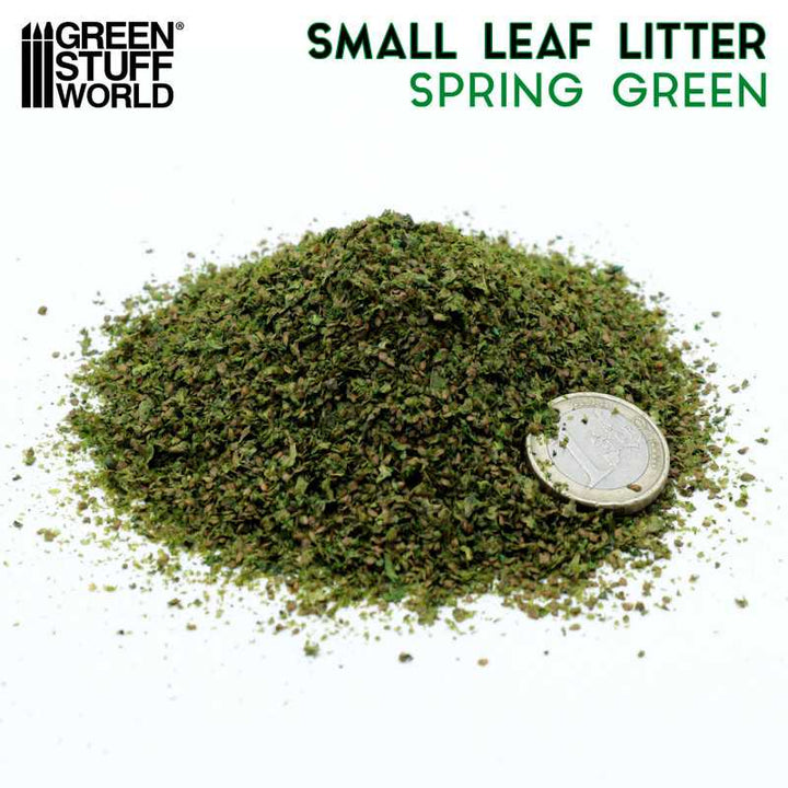 Small Leaf Litter - Spring Green