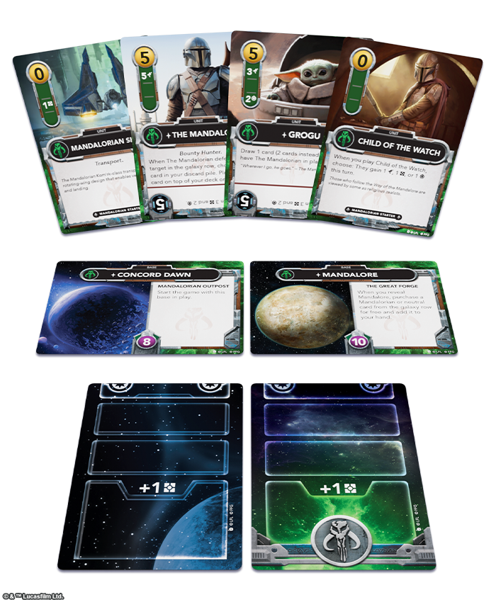 Star Wars: The Deckbuilding Game - Expansion - Mandalorian Faction Pack