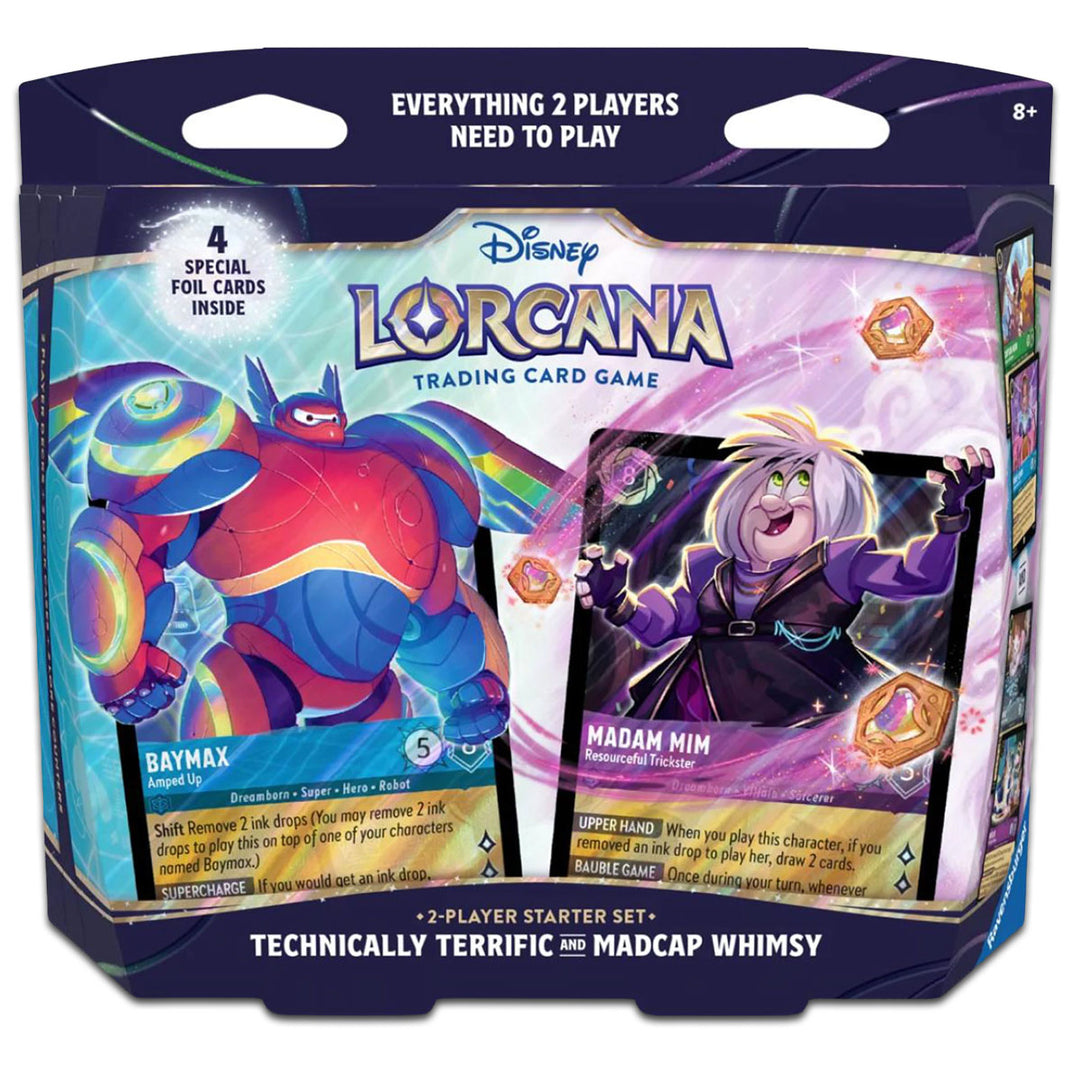 Lorcana - Two Player Starter Set - Technically Terrific &amp; Madcap Whimsy