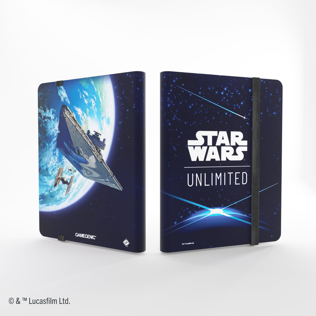 Gamegenic - Star Wars: Unlimited - 18p Album - Card Back Blue