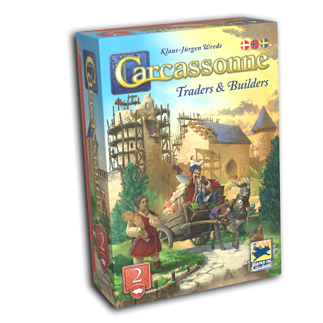 Carcassonne - Expansion - Traders & Builders (Nordic)