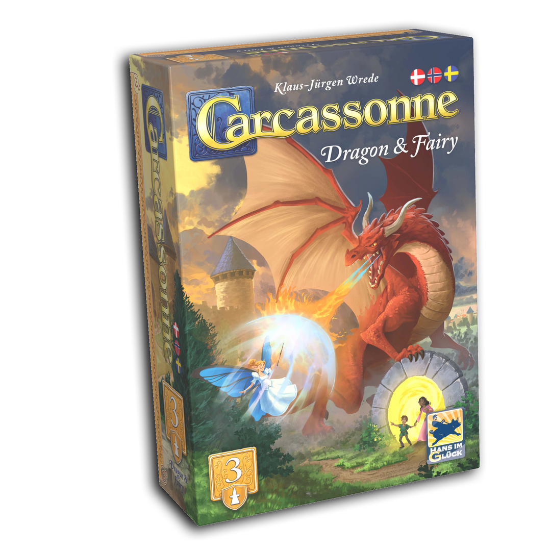 Carcassonne - Expansion - Dragon & Fairy (Nordic)