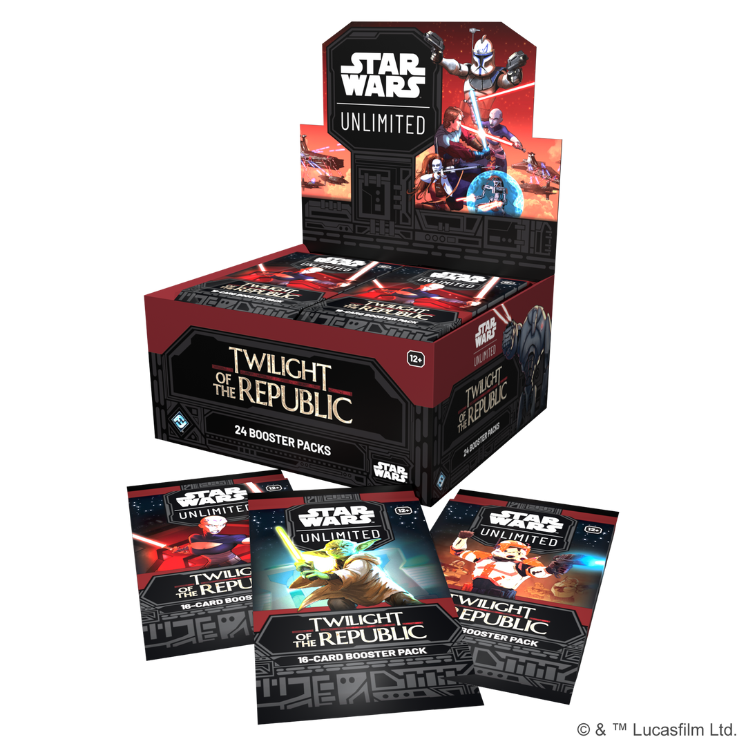 Star Wars: Unlimited - Twilight of the Republic - Booster Box Display