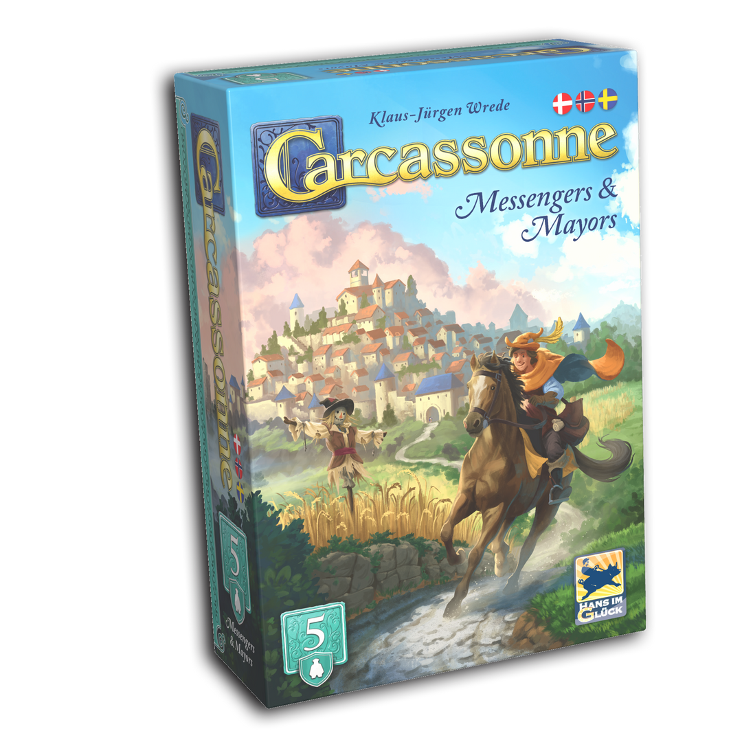 Carcassonne - Expansion - Messengers & Mayors (Nordic)