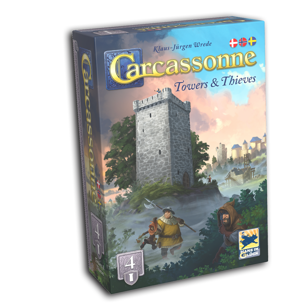 Carcassonne - Expansion - Towers & Thieves (Nordic)