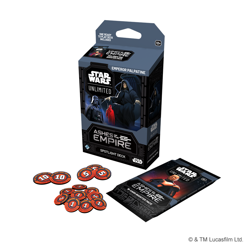 Star Wars: Unlimited - Ashes of the Empire - Spotlight Deck - Emperor Palpatine