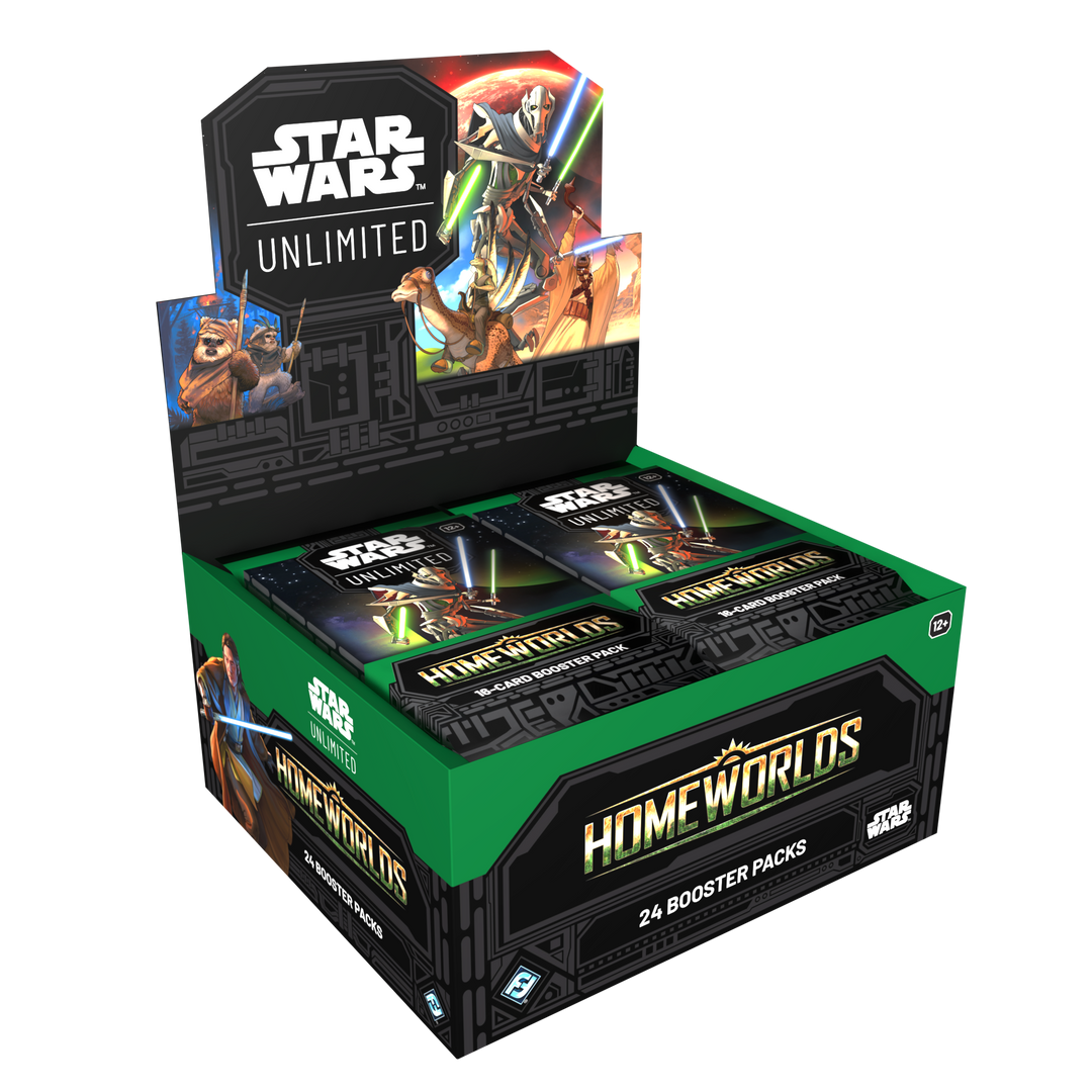 Star Wars: Unlimited - Homeworlds - Booster Box Display