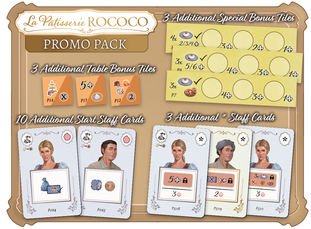 La Pâtisserie Rococo (Including Promo Pack)