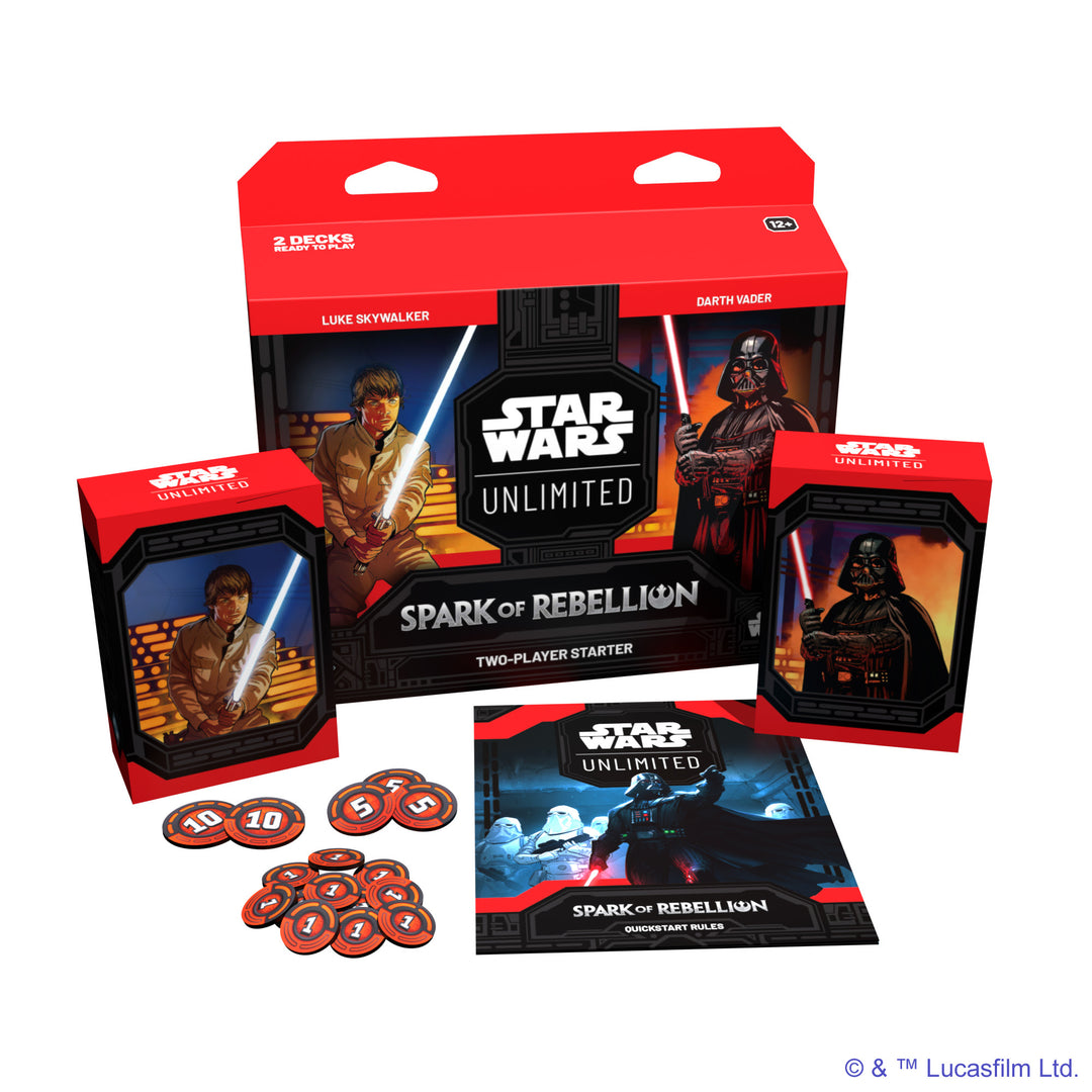 Star Wars: Unlimited - Spark of Rebellion - 2-Player Starter Kit