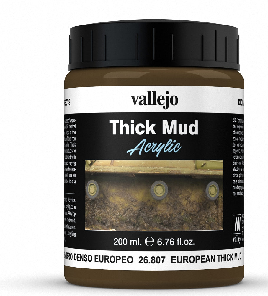 Vallejo - European Thick Mud 200 ML