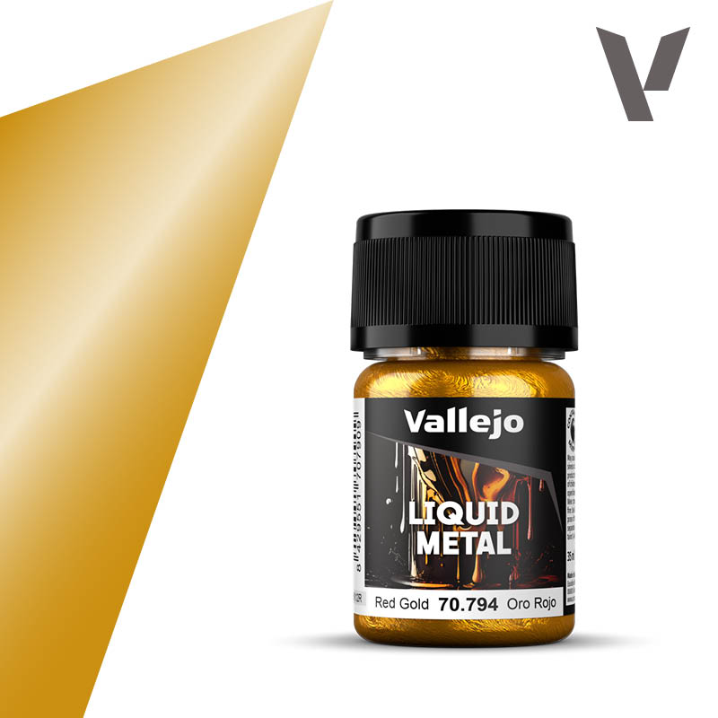 Vallejo - Liquid Metal - Red Gold