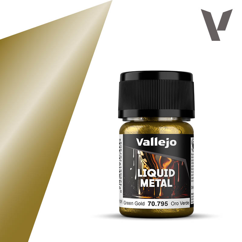 Vallejo - Liquid Metal - Green Gold