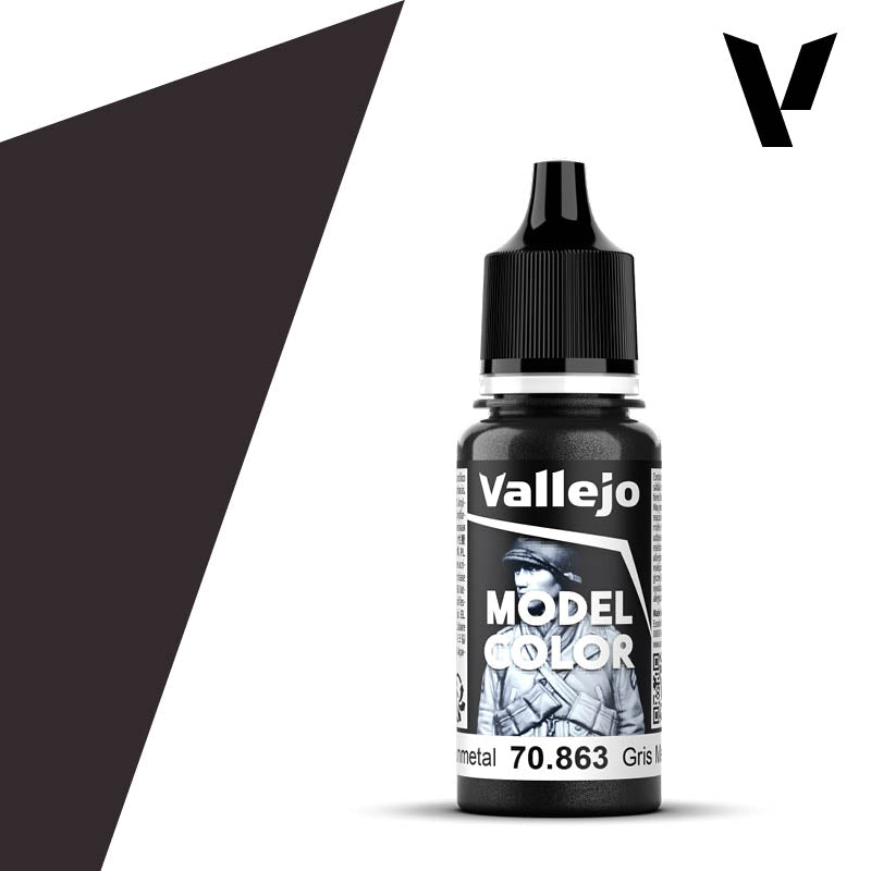 Vallejo - Model Color - Metallic - Gunmetal