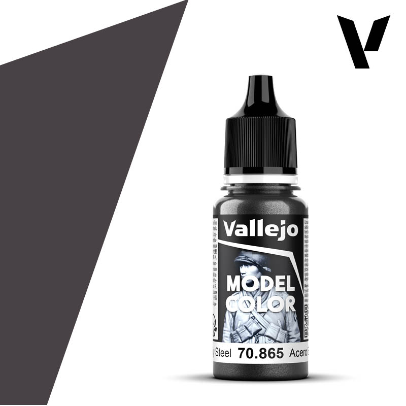 Vallejo - Model Color - Metallic - Oily Steel
