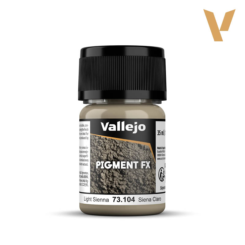 Vallejo - Pigment - Light Sienna - 35ml