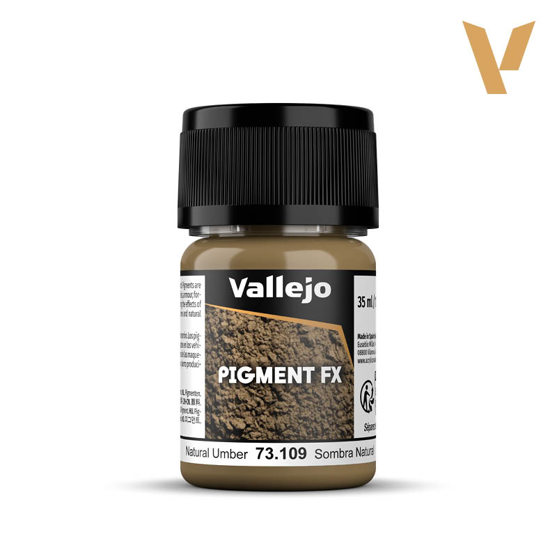 Vallejo - Pigment - Natural Umber - 35ml