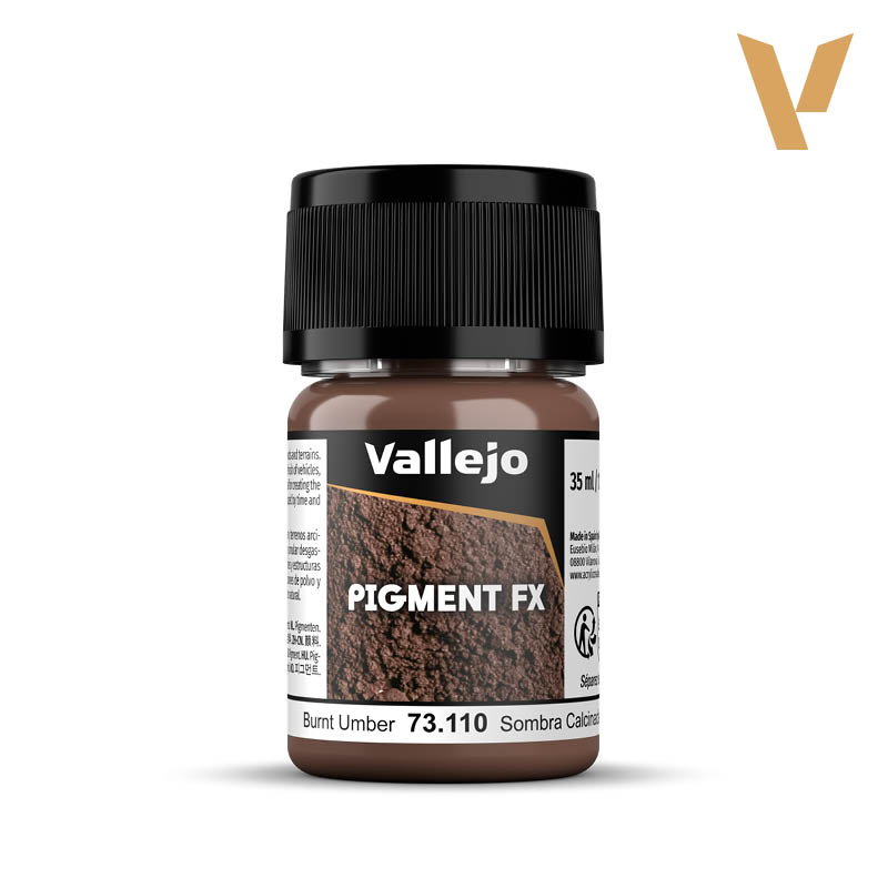 Vallejo - Pigment FX - Burnt Umber - 35ml