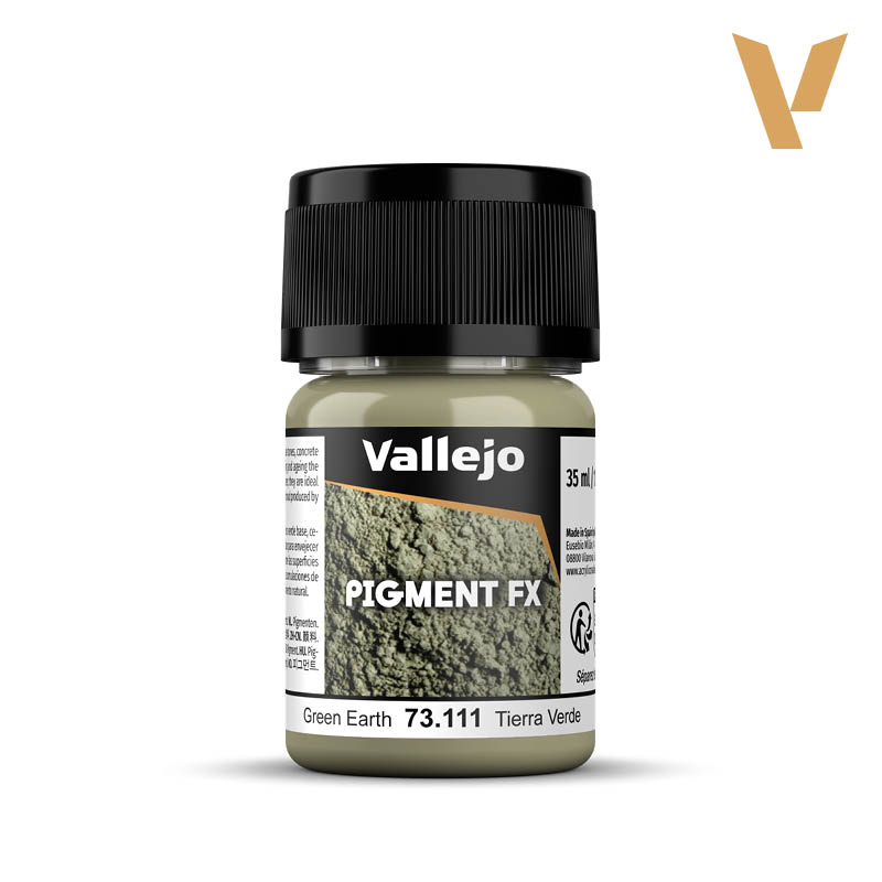 Vallejo - Pigment - Green Earth - 35ml