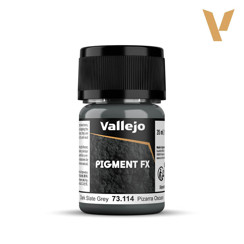 Vallejo - Pigment - Dark Slate Grey - 35ml