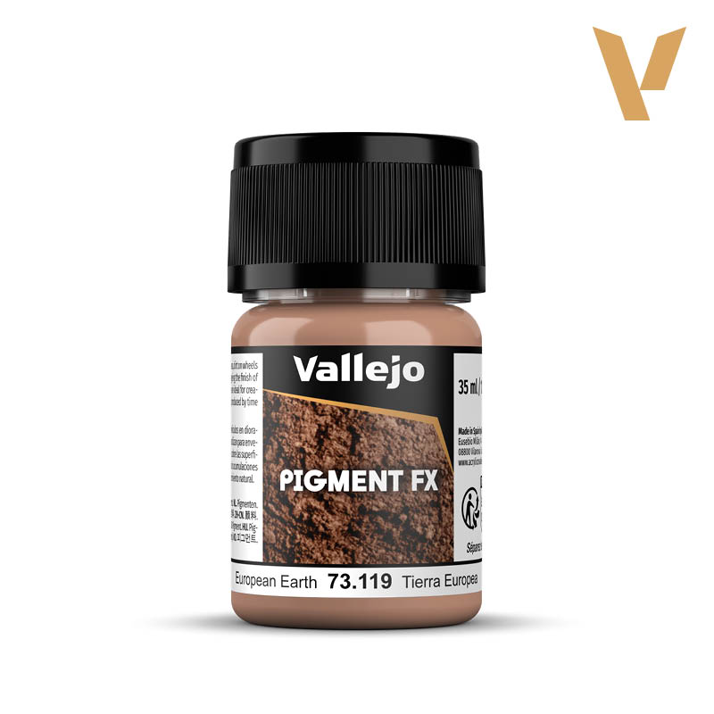Vallejo - Pigment - European Earth - 35ml