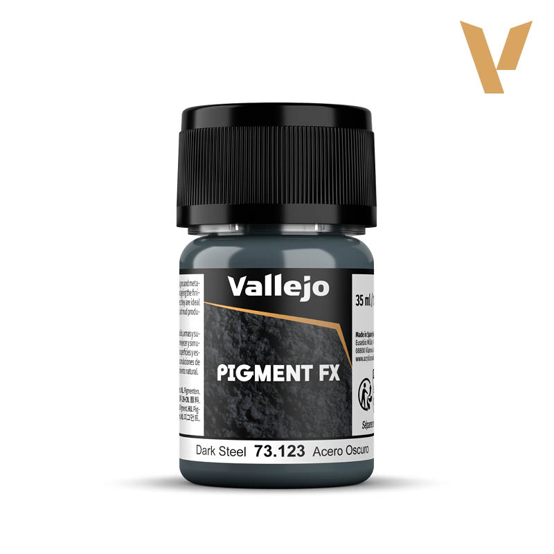 Vallejo - Pigment - Dark Steel - 35ml
