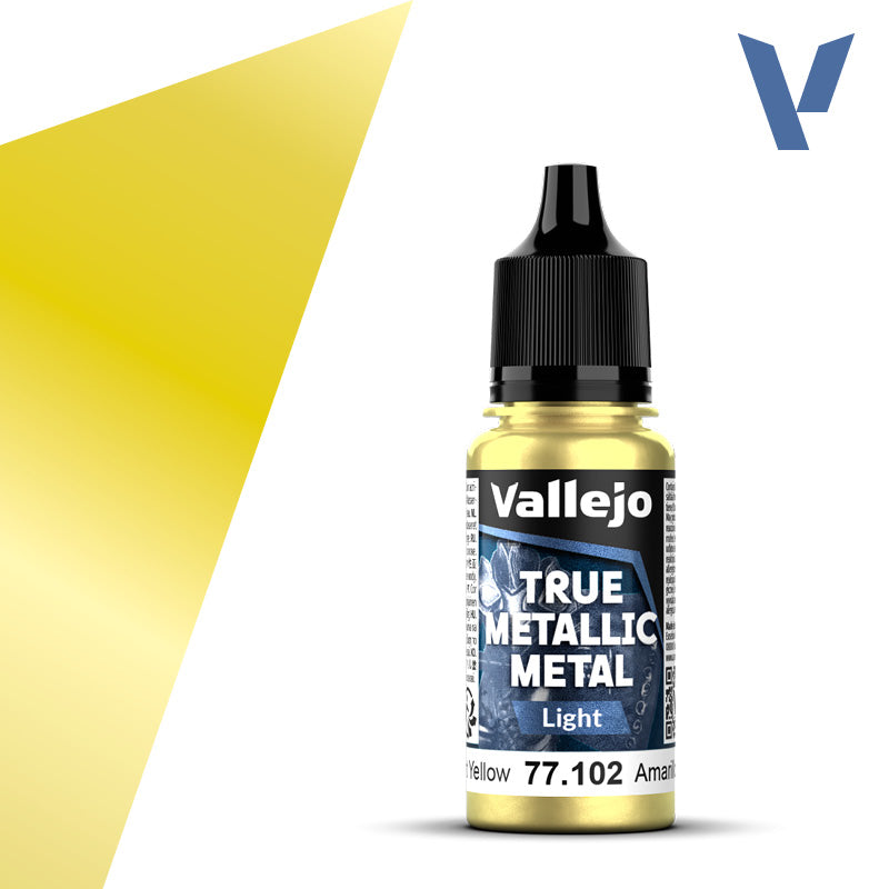 Vallejo - True Metallic Metal - Radiant Yellow (Light)