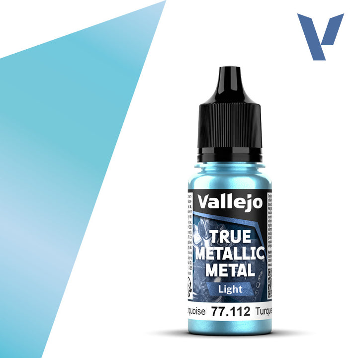Vallejo - True Metallic Metal - Hydra Turquoise (Light)