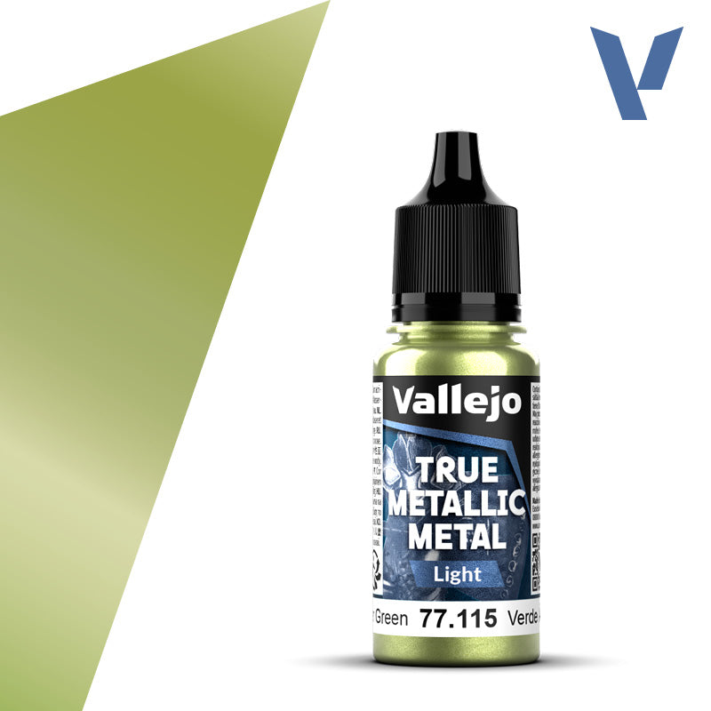 Vallejo - True Metallic Metal - Amber Green (Light)