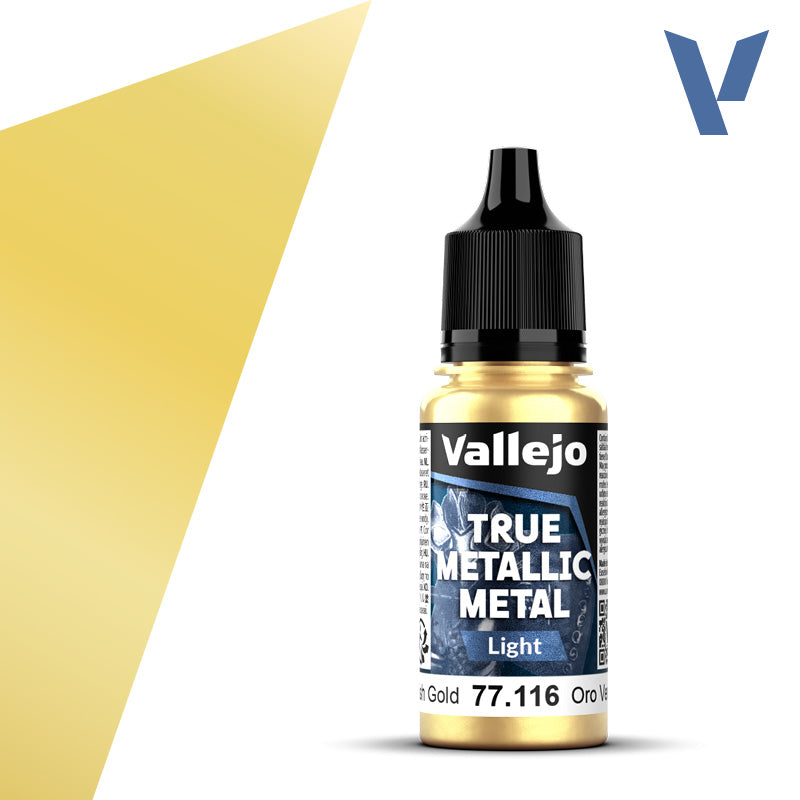 Vallejo - True Metallic Metal - Greenish Gold (Light)