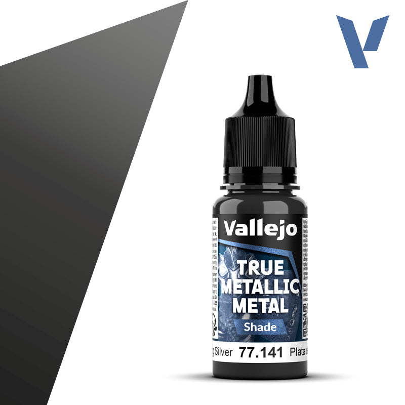 Vallejo - True Metallic Metal - Sterling Silver (Shade)